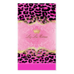 PixDezines cheetah spots/DIY background Business Card Template