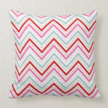 PixDezines chevron pink+blue/diy background pillows