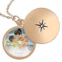 pixdezines customize this gold finish locket