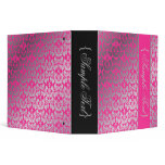 PixDezines Cutomizable color..Baroque Damask binders