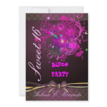PixDezines Disco Ball Sweet 16/ princess/tiara Invitations