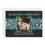 PixDezines diy 2012 graduation/leopard 5x7 Personalized Invite
