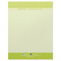 PixDezines diy background color/clovers Letterhead Design
