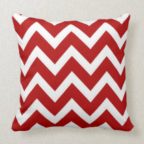 PixDezines diy color chevron pattern Throw Pillow
