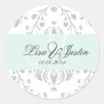 PixDezines diy color/damask wedding stickers