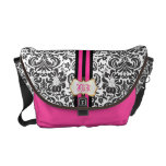 PixDezines diy color fidora damask/monogram rickshaw messenger bags