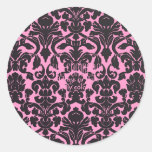 PixDezines Flora Damask, DIY background/pink stickers
