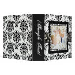 PixDezines Florentius Damask, Custom Color/!! 3 Ring Binders