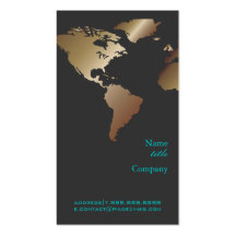 PixDezines Going Global/world map Business Card