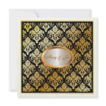 PixDezines gold jolie damask/diy background invitations