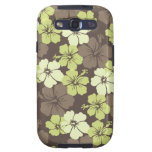 PixDezines hibiscus/diy background color Galaxy S3 Cover