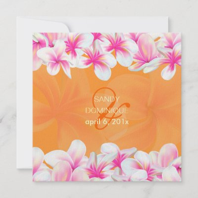 Splash of bright and cheerful color for summer luau or beach wedding 