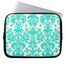PixDezines Isabella Damask/DIY background color! Computer Sleeve
