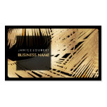 PixDezines Kona Frond/Faux Gold Business Card