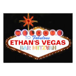 PixDezines las vegas bar Mitzvah invitations