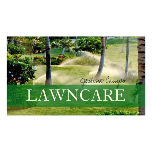 PixDezines lawn care/gardener/DIY fonts Business Card