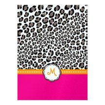 PixDezines leopard/black+grey/diy trim colors Custom Announcements