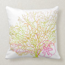 PixDezines maui coral fusion starfish Pillows