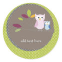PixDezines Mommy+baby for a baby shower sticker
