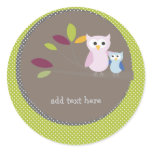 PixDezines Mommy baby for a baby shower Round Stickers