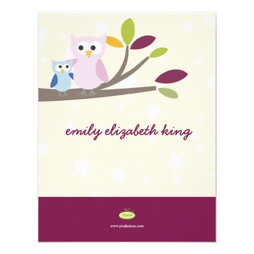 PixDezines Mommy+baby for a shower Announcements