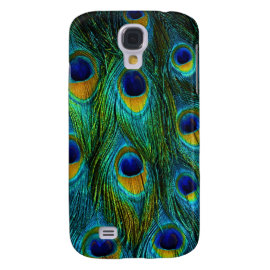 PixDezines neon/psychedelic peacock Samsung Galaxy S4 Cover