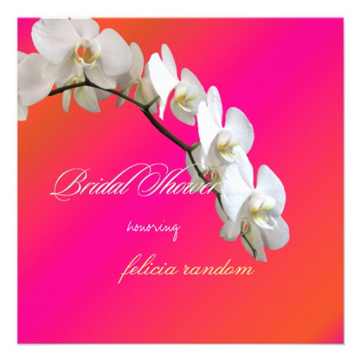 PixDezines orchids/phalaenopsis Personalized Announcement