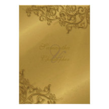 PixDezines Ornamental Rustic Silver Swirls Invites