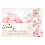 PixDezines owl photo template birth announcement invitations