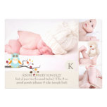 PixDezines owl photo template birth announcement invitations