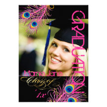 PixDezines Peacock, 2012 Graduation,diy background Announcement