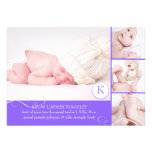 PixDezines photo template birth announcement invitations