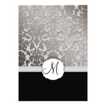 PixDezines Platinum Damask/diy background Custom Invite