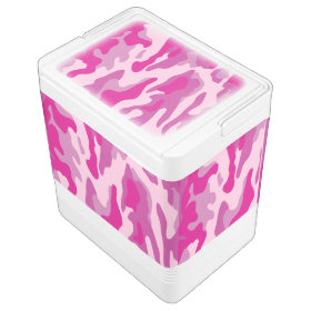 PixDezines princess camo Igloo Can Cooler