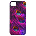 PixDezines Psychedelic Peacock, hot pink iPhone 5 Cover