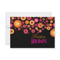 PixDezines Retro Bold Christmas Ornaments|calendar Invite