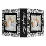 PixDezines Rossi Damask, Custom Photos 3 Ring Binder
