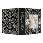 PixDezines Rossi Damask, Our Wedding Photos 3 Ring Binder