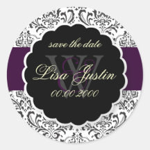 PixDezines Rossi Damask/Purple, DIY Color! Sticker