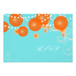PixDezines rsvp diy background+orange laterns invitations
