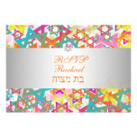 PixDezines rsvp mod stars/bar mitzvah invitations