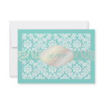 PixDezines rsvp moiré damask+Chandelier/DIY color invitations