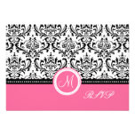 PixDezines rsvp rossi damask/yellow+grey invitations