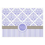 PixDezines rsvp stella damask/lavender invitations