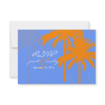 PixDezines rsvp twin palms+swilrs/DIY color invitations