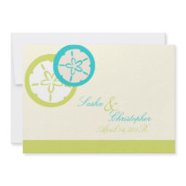 PixDezines Sand Dollar Starfish/DIY Color!! Personalized Announcement