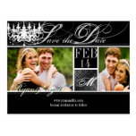 PixDezines save date chandelier/DIY colors+fonts postcards