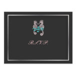 PixDezines Seahorse RSVP postcards/for 5x7 invites