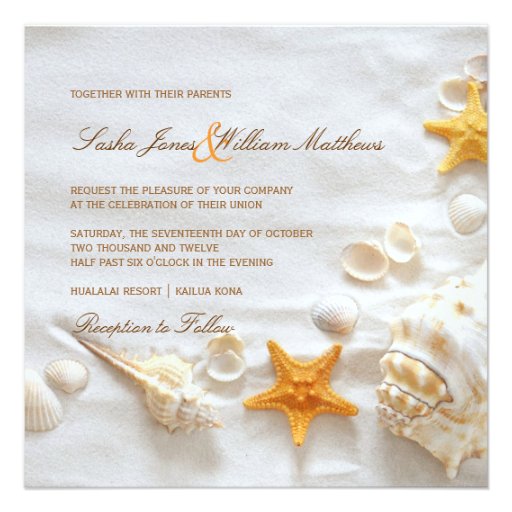 PixDezines Seashells/Beach Invitations/DIY