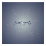 PixDezines Snowflakes, Winter Events Personalized Invite